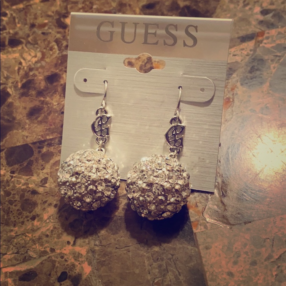 Guess Disco Ball Earrings